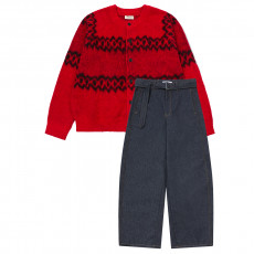 레드 포인트 데일리 룩